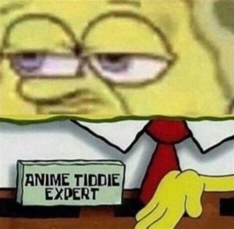 tiddie pics|Spongebob Squarepants, certified anime tiddie expert. .